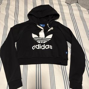 Adidas Crop Hoodie Size XS
